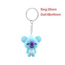 Load image into Gallery viewer, Kpop Bts-Bangtan Boys Keychain Band Member Personalized Cute Cartoon Keychains For Women Men Jewelry Key Chain Bag Car Pendant